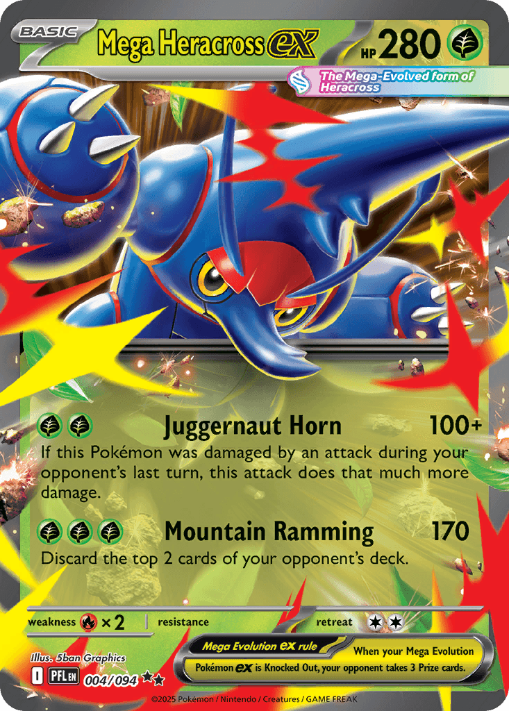 MEGA HERACROSS EX