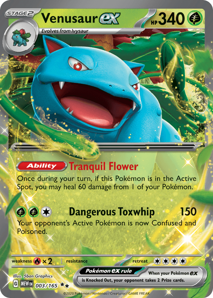 VENUSAUR EX