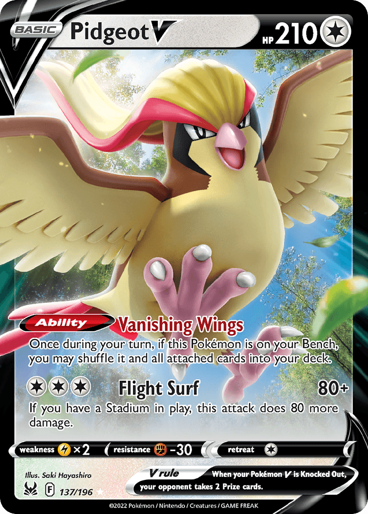 PIDGEOT V