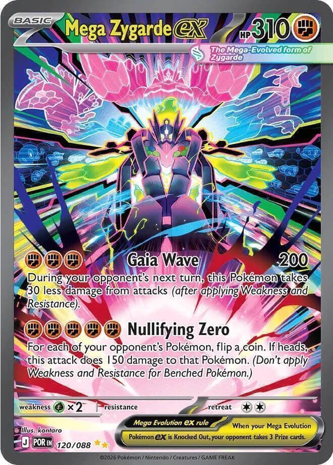 MEGA ZYGARDE EX A.A