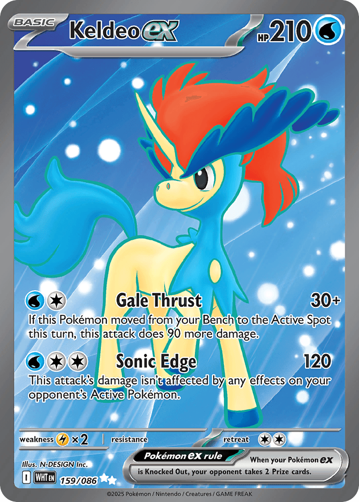 KELDEO EX F.A