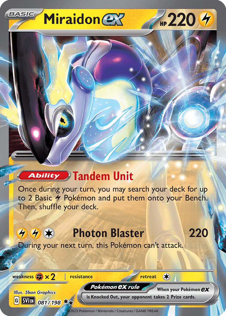 MIRAIDON EX