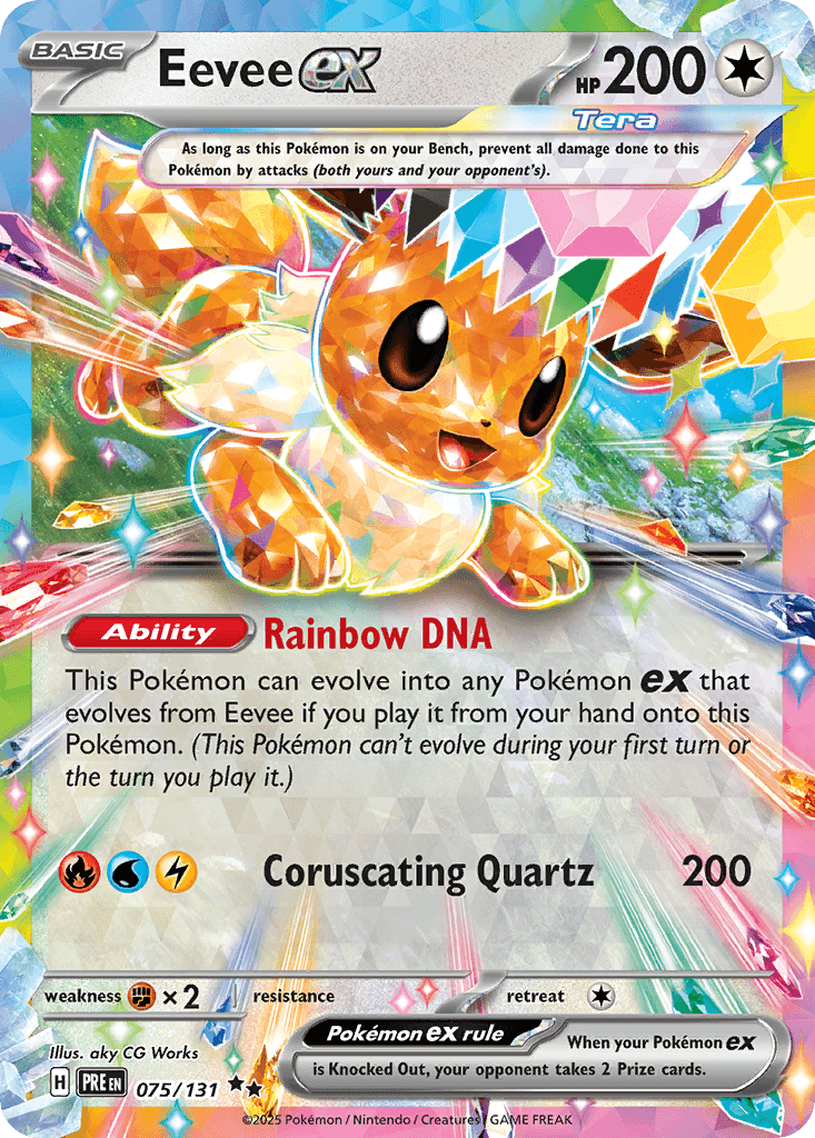 EEVEE EX STAMPA PRISMATIC