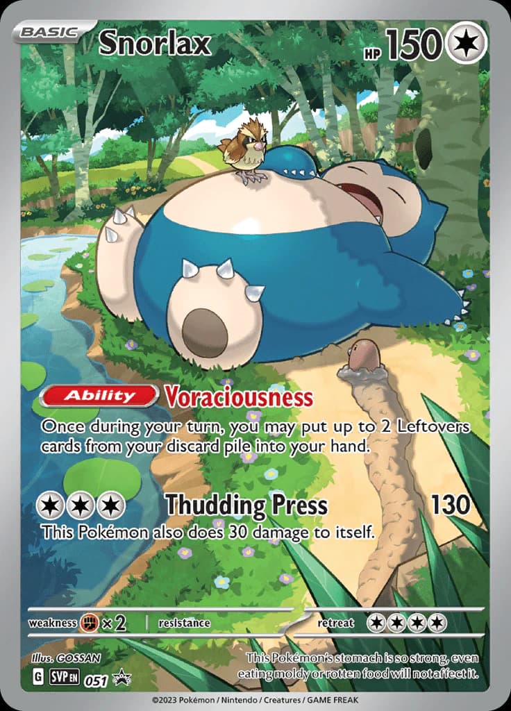 SNORLAX PROMO